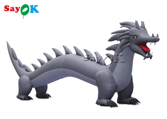 Aufblasbares Modell Weihnachten Oxford Stoff Jumbo Aufblasbarer Drache mit Flügeln