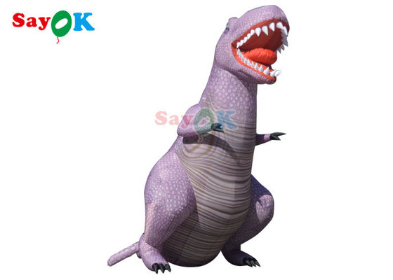 Aufblasbare Weihnachtsdinosaurier Große Größe 5m Aufblasbare Tyrannosaurus Rex Dinosaurier Volldruck
