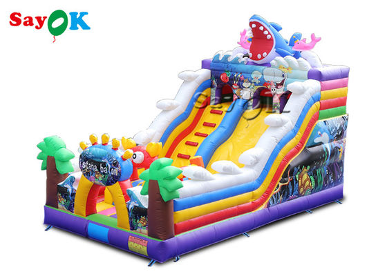 Aufblasbares federnd Dia-Handelstunnel-bohrwagen aufblasbarer Jumper Slide Combo For Children