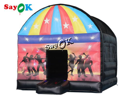 Beste aufblasbare Disco-Hauben-aufblasbares Schlag-Haus des Zelt-5m 16.5ft mit Disco-Licht
